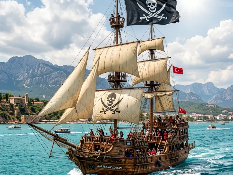 Alibaba Pirate Boat Tour from Belek