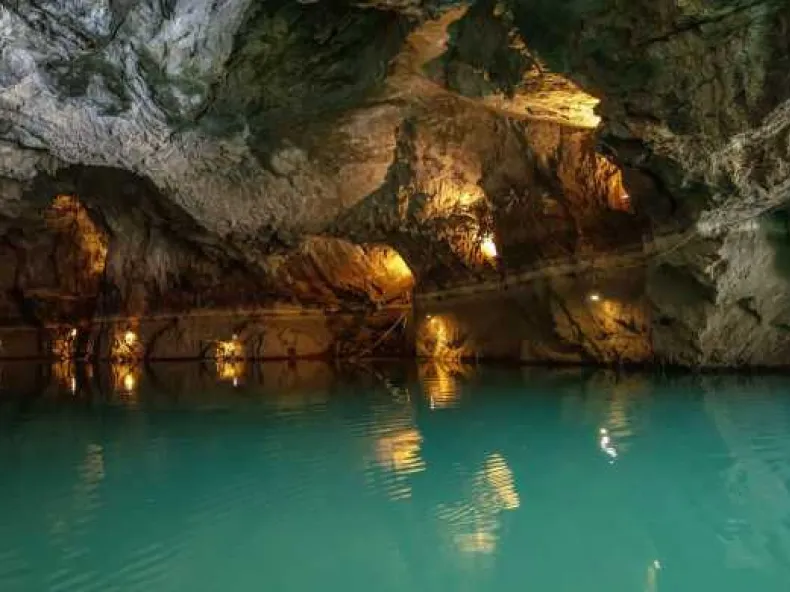 Altınbeşik Cave & Ormana Village Tour from Side: Boat Ride on Turkey's Largest Underground Lake