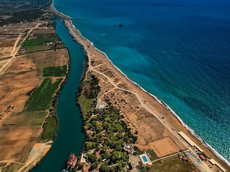 Side Boat Trip to Caretta Bay: River, Sea Swim & Foam Party