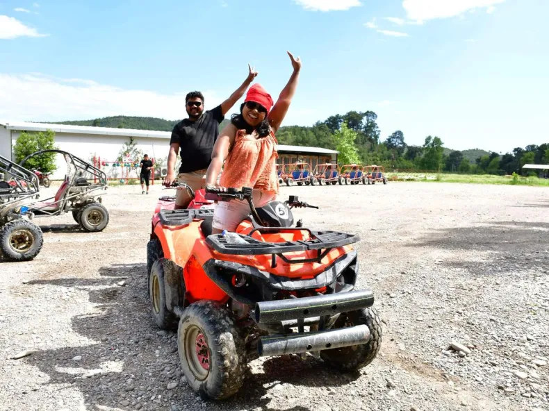 Side Quad ATV Safari Tour: Ultimate Off-Road Forest and Mud Adventure