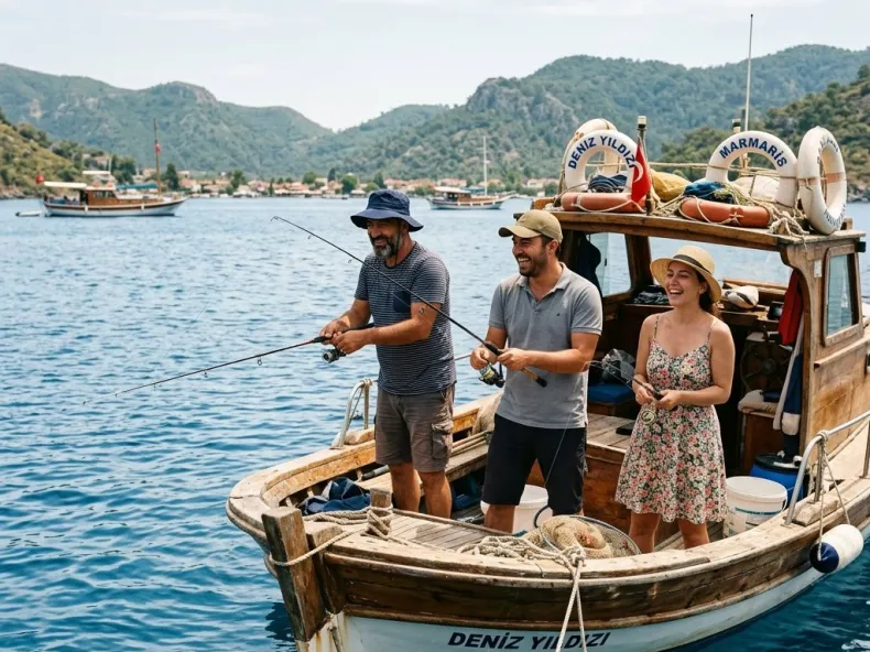 Side Deep Sea Fishing Trip: A Serene Day on the Mediterranean