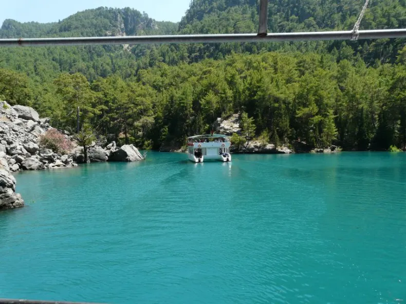 Side Green Lake Mix Combo Tour: Boat Cruise, Waterfall & Old Manavgat