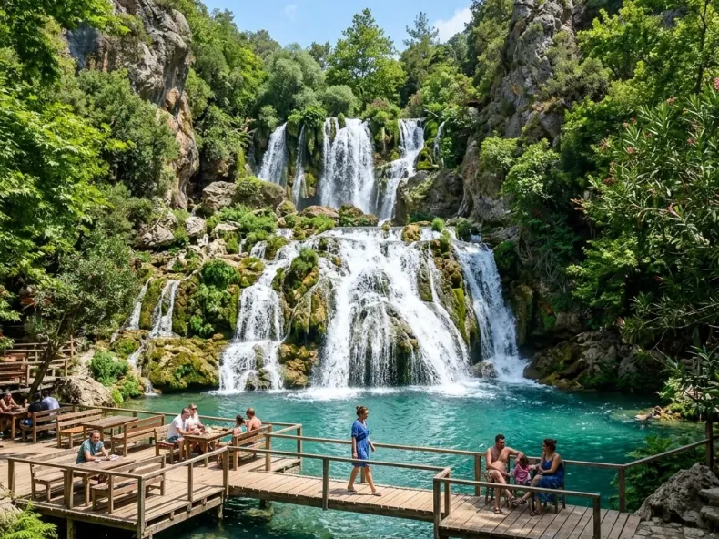 Hidden Paradise Tour from Side: Waterfalls, Green Lake & Secret Swimming Spots