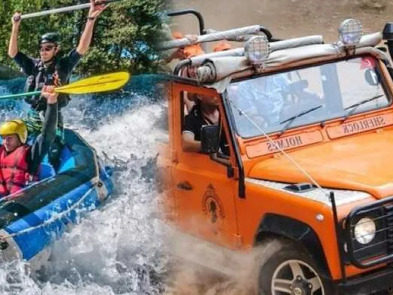 Side Rafting and Jeep Safari Combo Tour