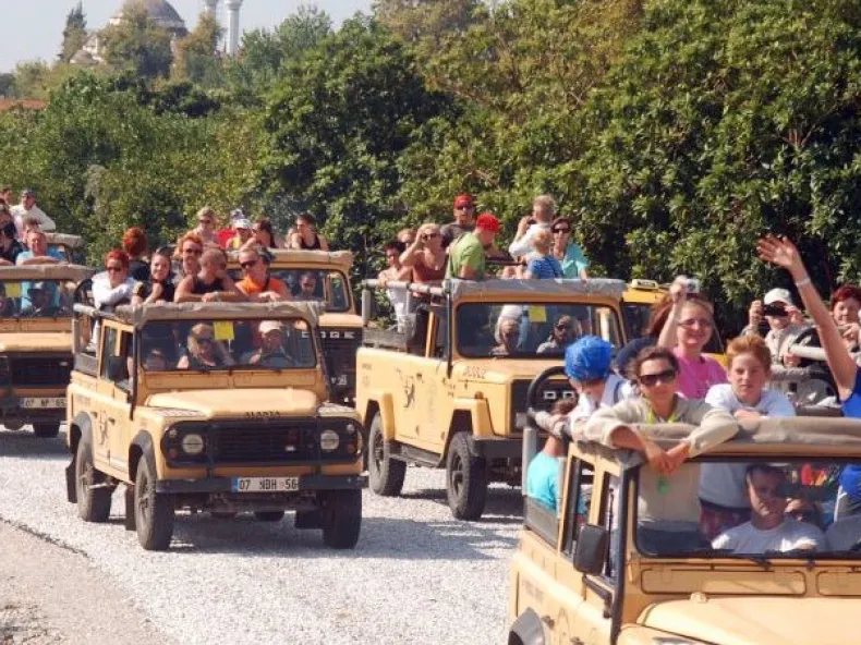 Side Rafting and Jeep Safari Combo Tour