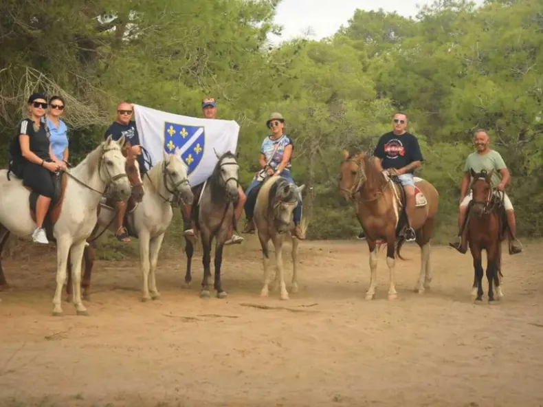 Side Horse Riding: Guided Pine Forest & Beach Ride with Hotel Pickup