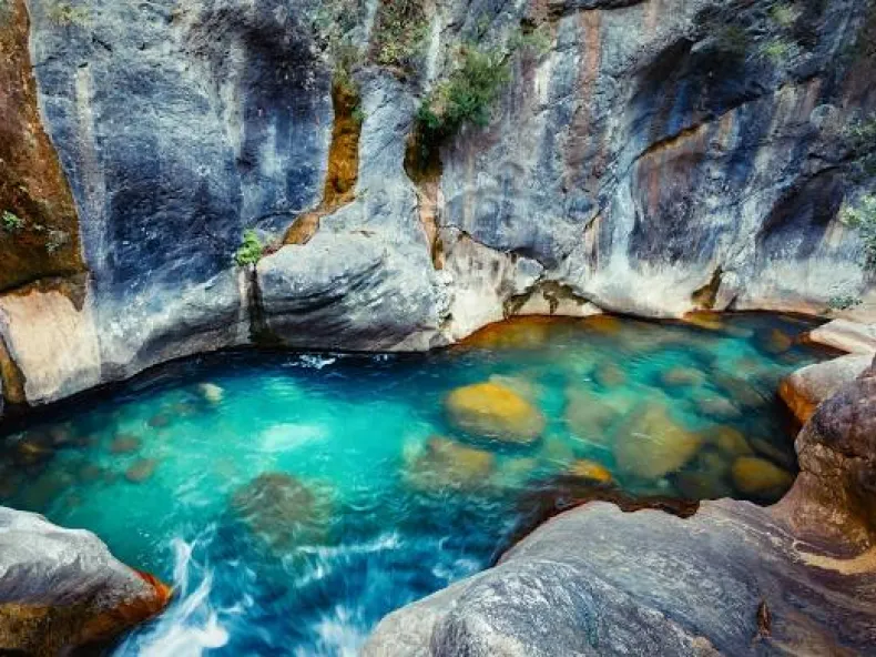 Sapadere Canyon Tour from Side & Alanya: Waterfalls, Wooden Walkways and Ice-Cold Pools