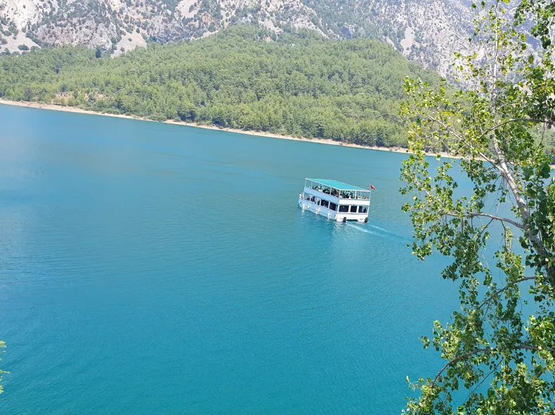 Green Canyon Catamaran Cruise from Side: Calm Waters & Wild Nature
