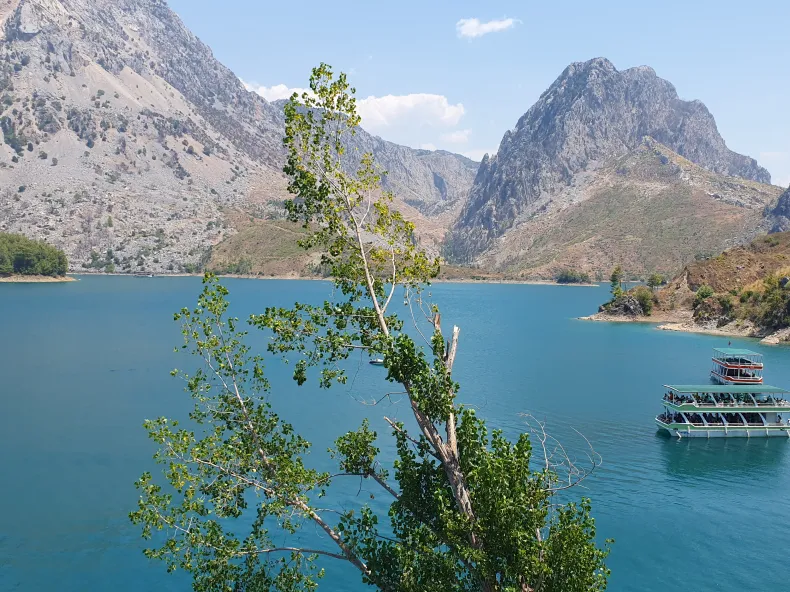 Green Canyon Catamaran Cruise from Side: Calm Waters & Wild Nature
