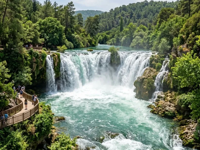 Side Relax Boat Trip with Waterfall Views