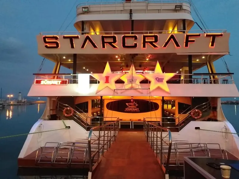 Side Starcraft Disco Yacht Night Party Cruise