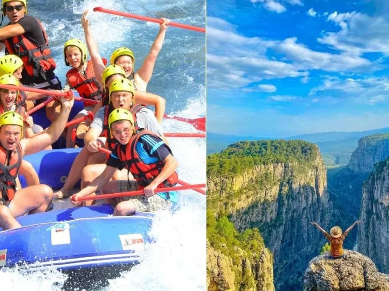 Tazı Canyon Tour & Rafting Adventure from Kumköy