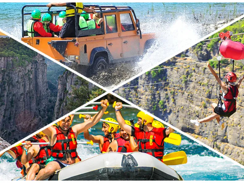 Tazı Canyon Tour & Rafting Adventure from Kumköy